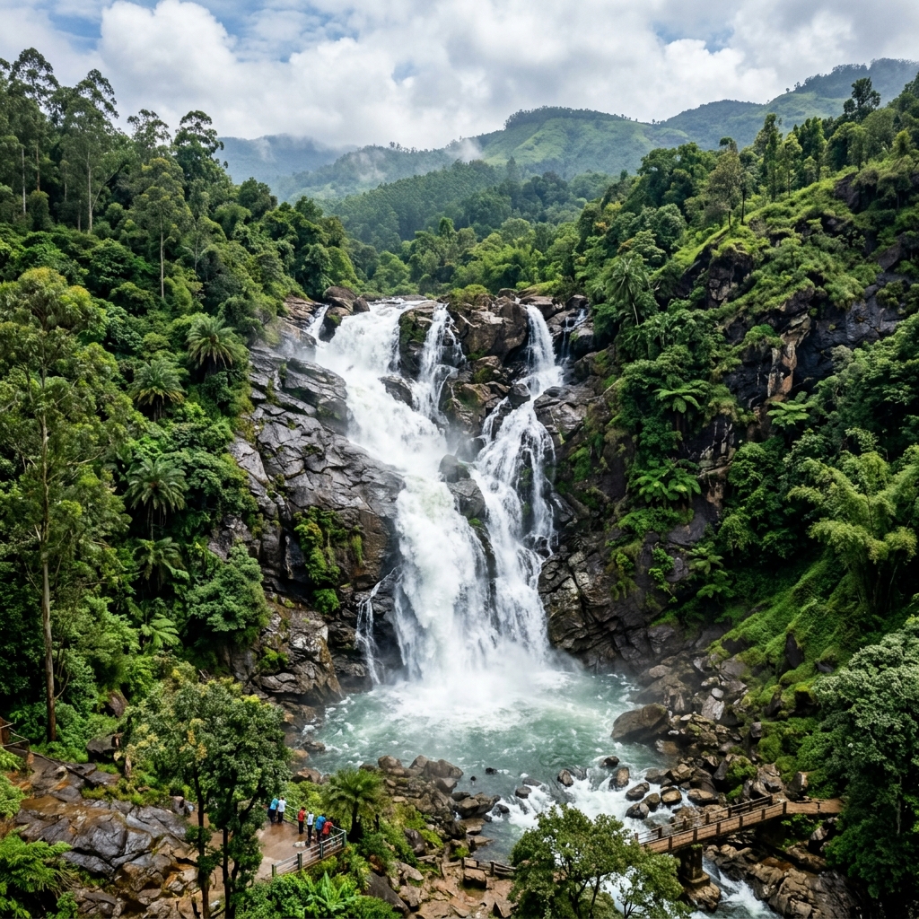 Attukad waterfalls Munnar
